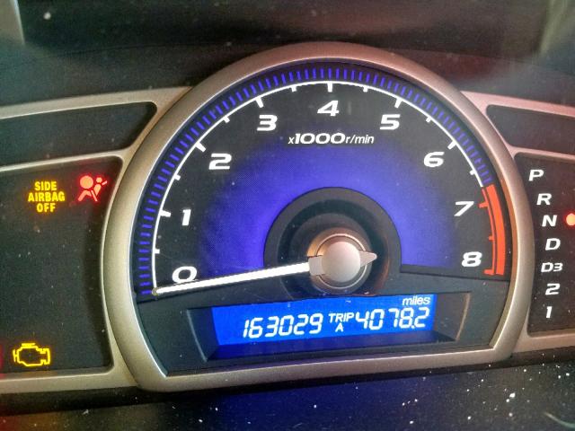 19XFA16919E007448 - 2009 HONDA CIVIC EXL 黑色 照片 8