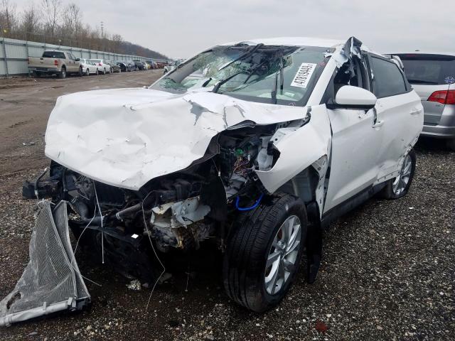 KM8J23A42KU837504 - 2019 HYUNDAI TUCSON SE WHITE photo 2