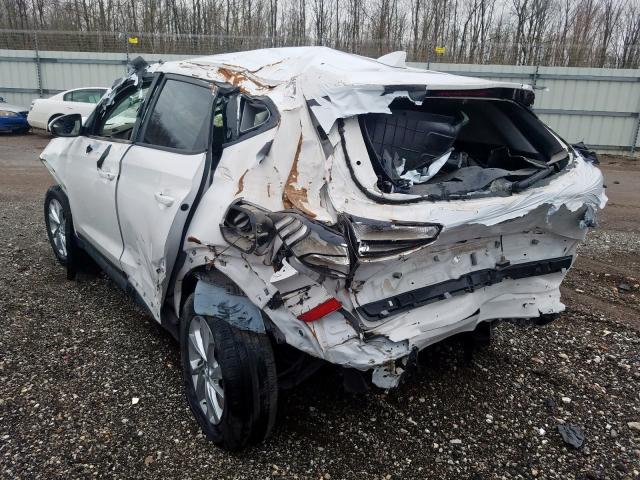 KM8J23A42KU837504 - 2019 HYUNDAI TUCSON SE WHITE photo 3