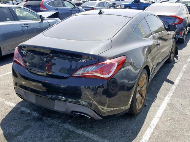 KMHHT6KD4EU120652 - 2014 HYUNDAI GENESIS CO BLACK photo 4