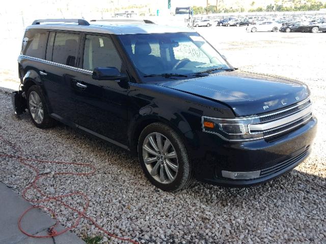 2FMHK6DT4EBD24946 - 2014 FORD FLEX LIMIT BLACK photo 1