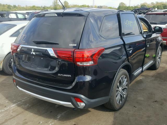 JA4AZ3A39GZ018517 - 2016 MITSUBISHI OUTLANDER BLACK photo 4