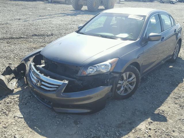 1HGCP2F48BA015116 - 2011 HONDA ACCORD LXP GRAY photo 2