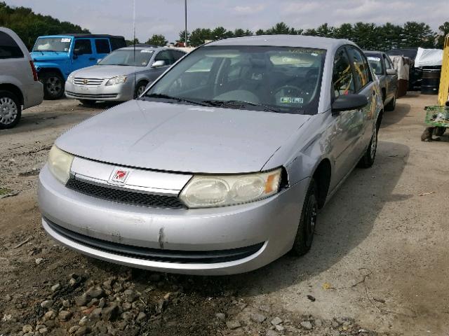 1G8AG54FX4Z118743 - 2004 SATURN ION LEVEL SILVER photo 2