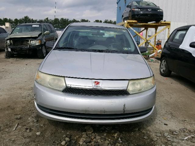 1G8AG54FX4Z118743 - 2004 SATURN ION LEVEL SILVER photo 9