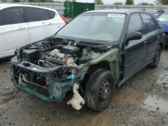 2HGEJ6613YH516724 - 2000 HONDA CIVIC BASE Yaşıl foto 2
