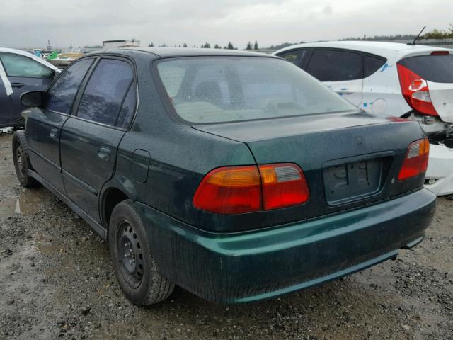 2HGEJ6613YH516724 - 2000 HONDA CIVIC BASE Yaşıl foto 3
