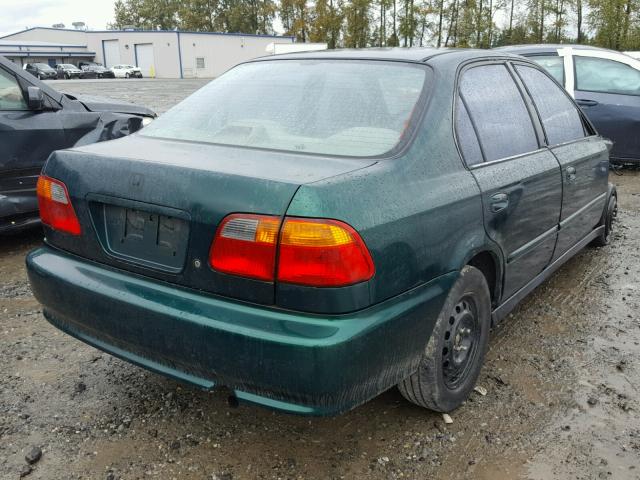 2HGEJ6613YH516724 - 2000 HONDA CIVIC BASE Yaşıl foto 4