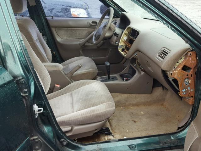 2HGEJ6613YH516724 - 2000 HONDA CIVIC BASE Yaşıl foto 5