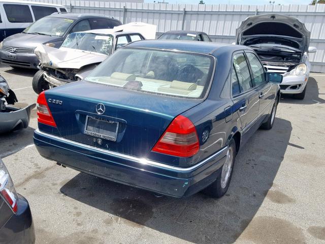 WDBHA23E7VF526647 - 1997 MERCEDES-BENZ C 230 GREEN photo 4