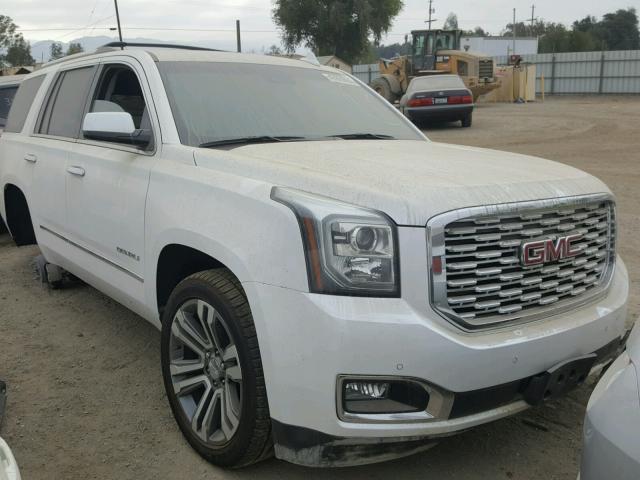 1GKS2CKJ8JR312546 - 2018 GMC YUKON DENA WHITE photo 1