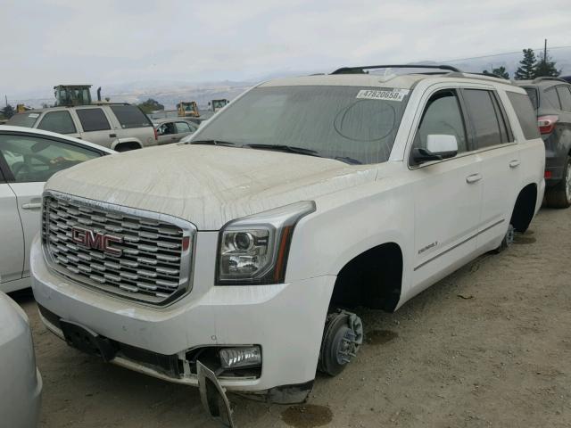 1GKS2CKJ8JR312546 - 2018 GMC YUKON DENA WHITE photo 2