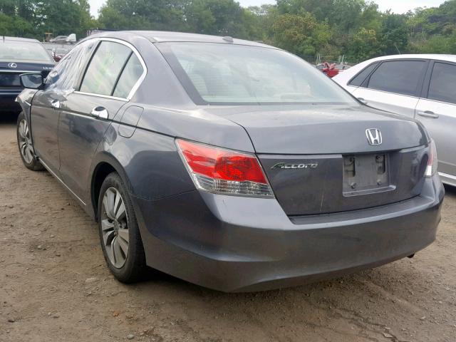 1HGCP26899A112533 - 2009 HONDA ACCORD EXL GRAY photo 3