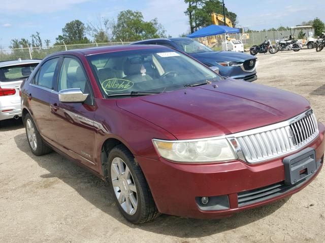 3LNHM26136R633499 - 2006 LINCOLN ZEPHYR RED photo 1