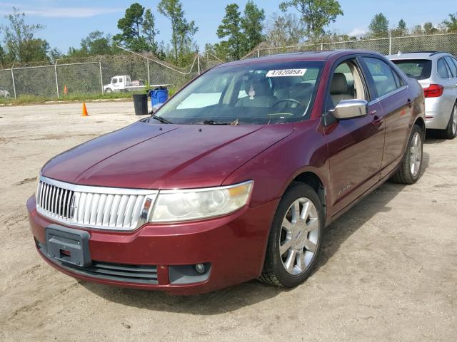 3LNHM26136R633499 - 2006 LINCOLN ZEPHYR RED photo 2