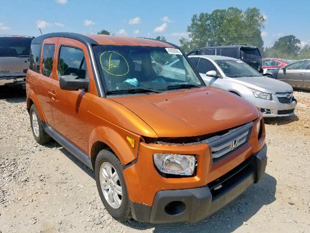 5J6YH28726L022012 - 2006 HONDA ELEMENT EX ORANGE photo 1