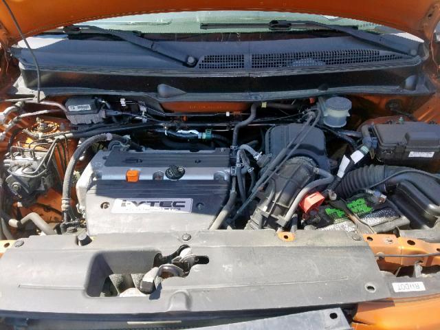 5J6YH28726L022012 - 2006 HONDA ELEMENT EX ORANGE photo 7