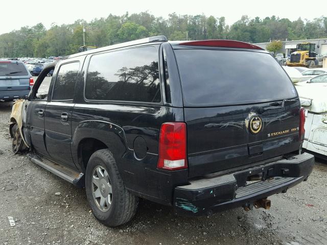 3GYFK66N44G259239 - 2004 CADILLAC ESCALADE E BLACK photo 3