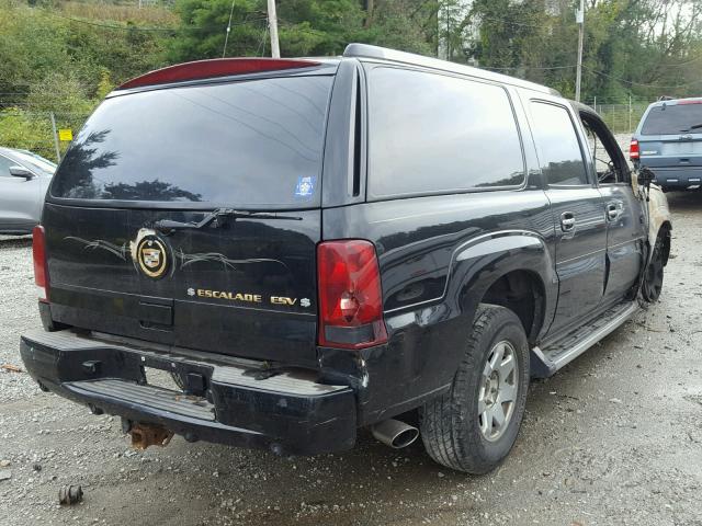 3GYFK66N44G259239 - 2004 CADILLAC ESCALADE E BLACK photo 4