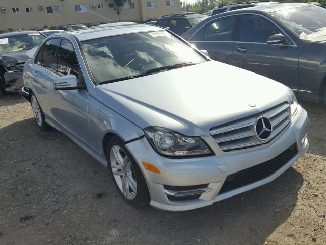 WDDGF4HB7DA800844 - 2013 MERCEDES-BENZ C 250 BLUE photo 1