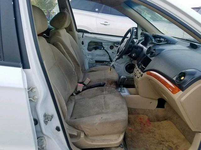 KL1TD56608B090767 - 2008 CHEVROLET AVEO BASE Ağ foto 5