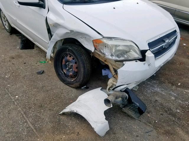 KL1TD56608B090767 - 2008 CHEVROLET AVEO BASE Ağ foto 9