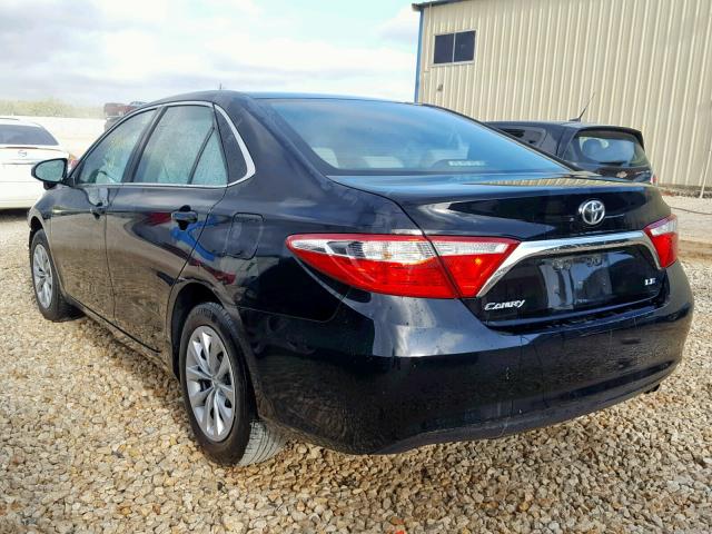 4T1BF1FK6HU378832 - 2017 TOYOTA CAMRY LE BLACK photo 3