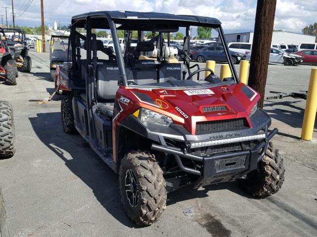 4XARVE993H8029679 - 2017 POLARIS RANGER CRE RED photo 1