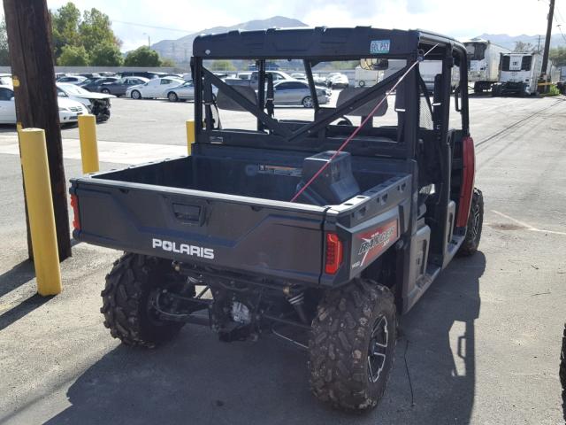 4XARVE993H8029679 - 2017 POLARIS RANGER CRE RED photo 4