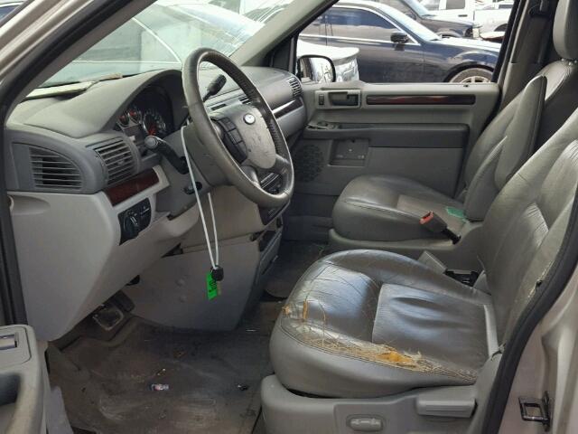 2FMZA52286BA03733 - 2006 FORD FREESTAR S SILVER photo 5