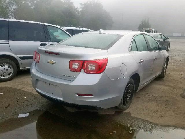 1G11H5SA6DF329104 - 2013 CHEVROLET MALIBU LTZ ვერცხლისფერი ფოტო 4