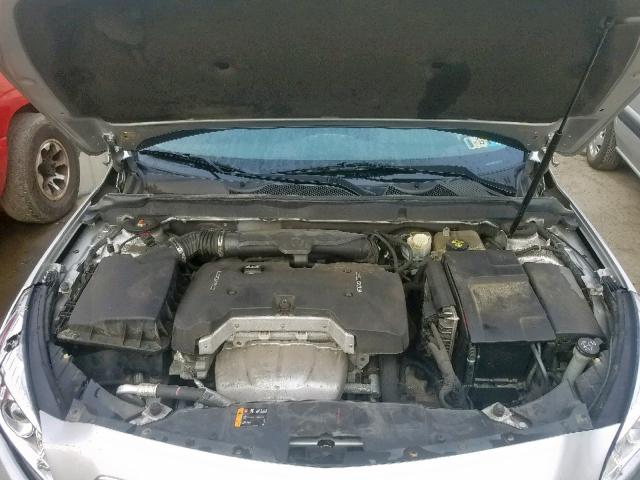 1G11H5SA6DF329104 - 2013 CHEVROLET MALIBU LTZ ვერცხლისფერი ფოტო 7