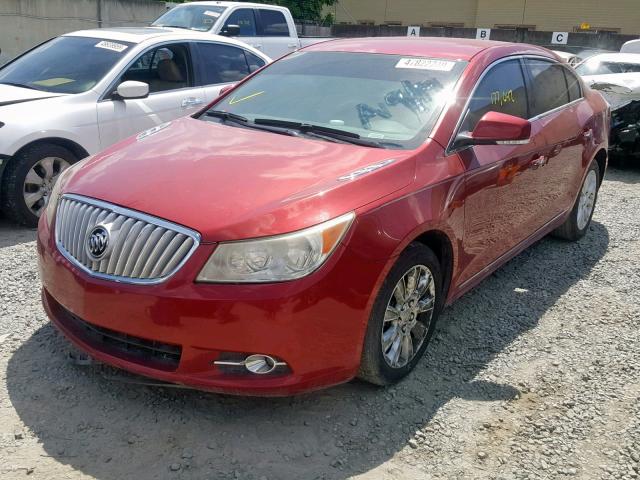 1G4GC5ER2CF244059 - 2012 BUICK LACROSSE RED photo 2