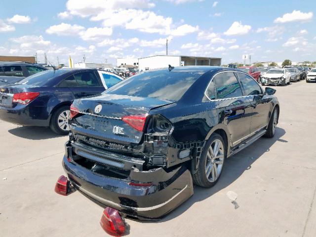 1VWDT7A30HC002140 - 2017 VOLKSWAGEN PASSAT R-L BLACK photo 4