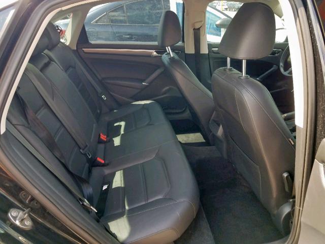 1VWDT7A30HC002140 - 2017 VOLKSWAGEN PASSAT R-L BLACK photo 6