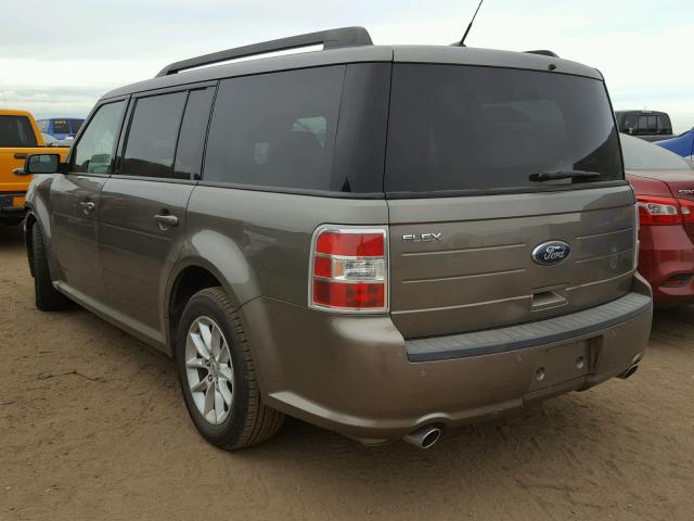 2FMGK5B84DBD31303 - 2013 FORD FLEX SE CHARCOAL photo 3