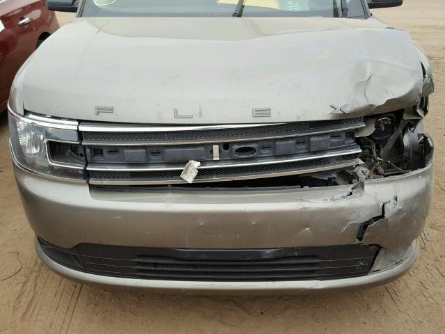 2FMGK5B84DBD31303 - 2013 FORD FLEX SE CHARCOAL photo 7