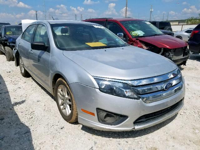 3FAHP0GA6BR342297 - 2011 FORD FUSION S SILVER photo 1