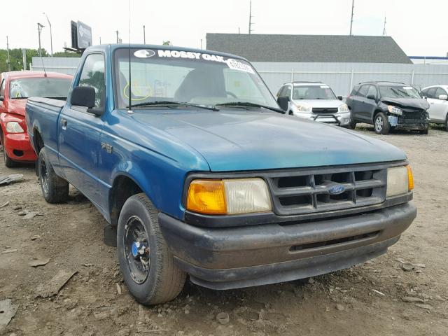 1FTCR10A7RUC38077 - 1994 FORD RANGER GREEN photo 1