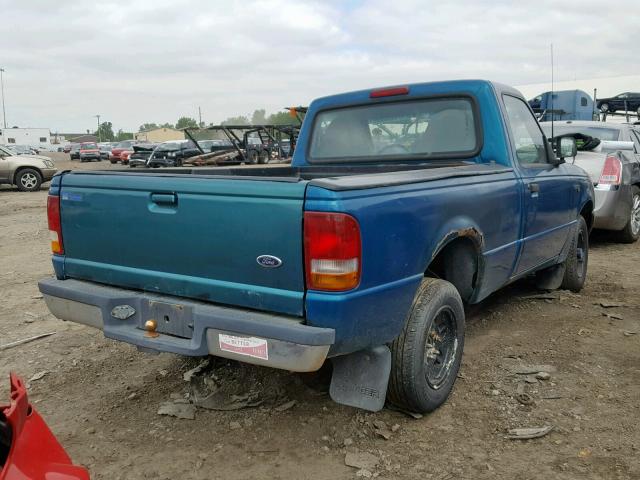 1FTCR10A7RUC38077 - 1994 FORD RANGER GREEN photo 4