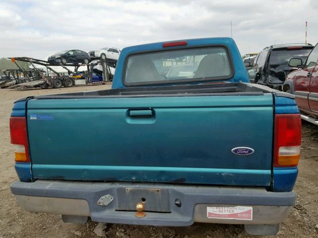 1FTCR10A7RUC38077 - 1994 FORD RANGER GREEN photo 6