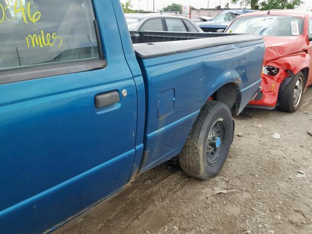 1FTCR10A7RUC38077 - 1994 FORD RANGER GREEN photo 9