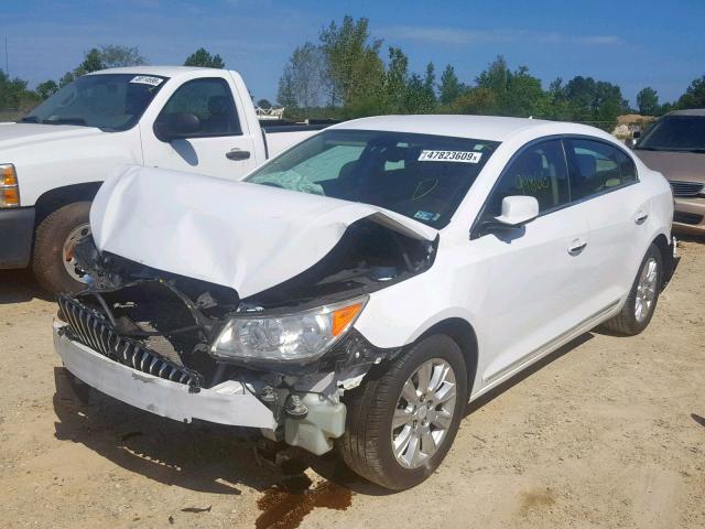 1G4GA5E33DF162876 - 2013 BUICK LACROSSE WHITE photo 2