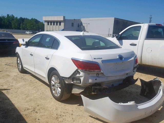 1G4GA5E33DF162876 - 2013 BUICK LACROSSE WHITE photo 3