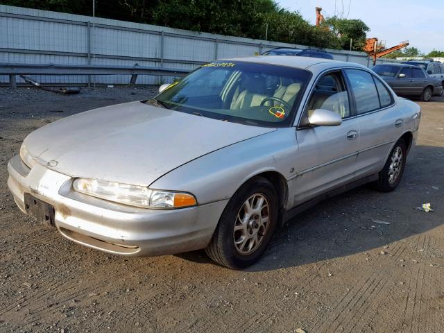 1G3WS52H62F104352 - 2002 OLDSMOBILE INTRIGUE G SILVER photo 2