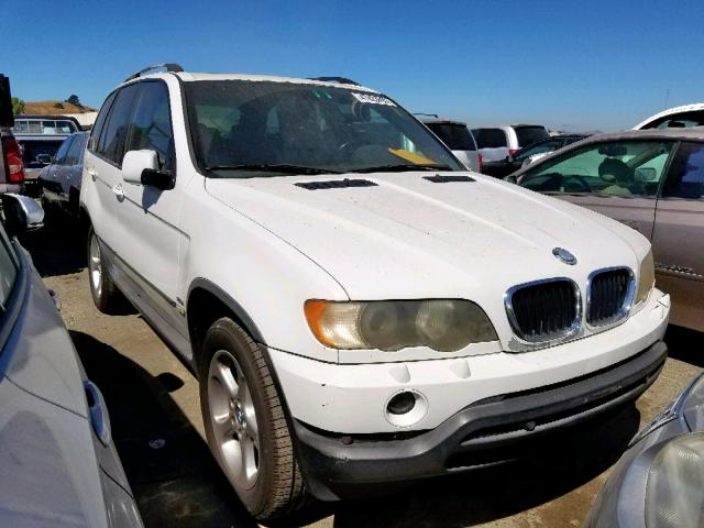 WBAFA535X1LP22536 - 2001 BMW X5 3.0I WHITE photo 1