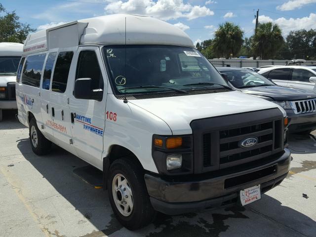 1FTNS2EW7CDB18049 - 2012 FORD ECONOLINE WHITE photo 1