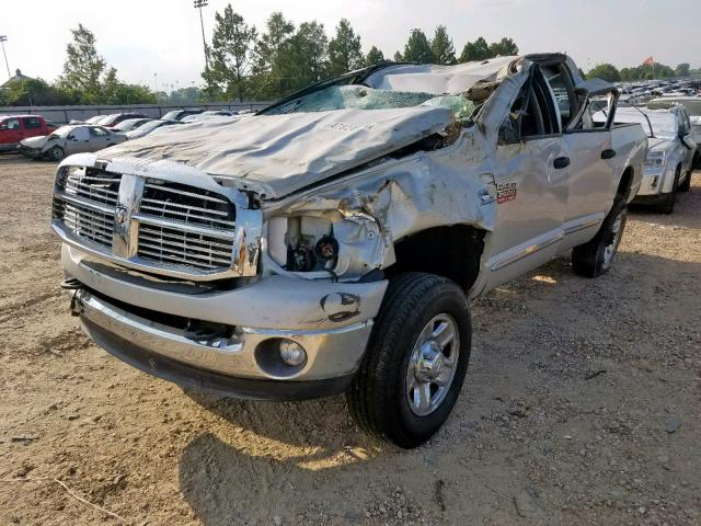 3D7KS28A18G107700 - 2008 DODGE RAM 2500 S SILVER photo 2