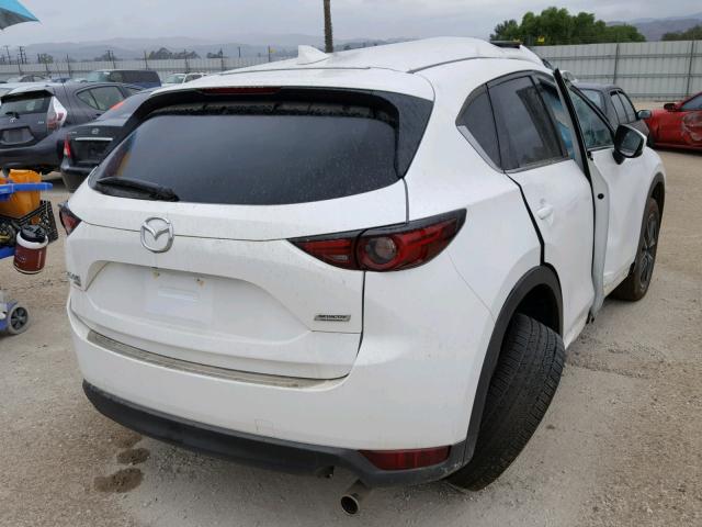 JM3KFBDL5H0147103 - 2017 MAZDA CX-5 GRAND WHITE photo 4