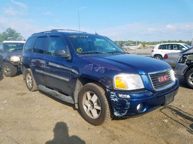 1GKDT13S642317789 - 2004 GMC ENVOY BLUE photo 1